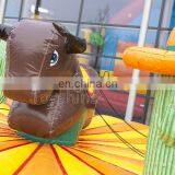 Western Themed Inflatable Team Building Bull Riding Inflatable Games For Adults thumbnail-3