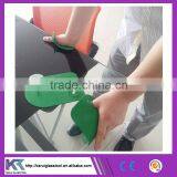 Green Rubber Protective Safety Glove for Glass Handling Glass Tool (V036)