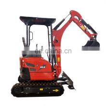 Cheap Price!!! Small Micro Excavation Machine With Hydraulic Hammer no Tail Excavator 0.8ton 1ton 2ton 3ton for Sale