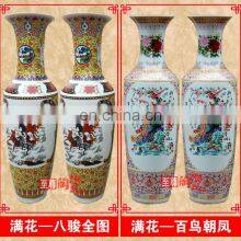 Wholesale Lots of H1.4meter China Ceramic Tall Vases For Home Decor thumbnail-4