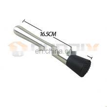2021 Wholesale Supplier Long Cocktail Stainless Steel Bar Cocktail Muddler thumbnail-2