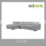 Cheap Stylish Furniture European l Shape Corner Sofa Set thumbnail-3
