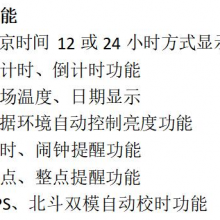 GPS Beidou Satellite Automatic Director Clock Up/Countdown LED2U Timer Live Car Studio thumbnail-5