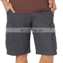 Casual Wear Men Clothes Short Pants Summer Custom Black Men's Elastic Waist Nylon Cargo Shorts thumbnail-3