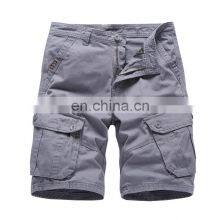 Custom Fashion Street Wear Pants Gym Hip Hop Style Mens Casual Cargo Shorts With Big Side Pockets thumbnail-4