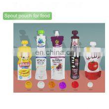 Customized Printing Plastic Bag Supplier Round Bottom Stand up Liquid Spout Pouch Packaging thumbnail-5