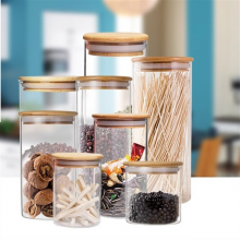 Clear Glass Storage Jar thumbnail-5