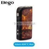 Amazing Rare Arctic Dolphin Adonis Stabilized Wood 80W TC Mod Adonis 80W thumbnail-4