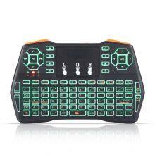 Desk Portable Air Mouse 7 Color Backlit Keyboard Wireless Typewrite Mini 1600dpi Key Board Flying Mouse RGB Gaming Keyboards thumbnail-3