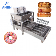 Automatic Donut Making Machine Yeast Donut Maker Donut Fryer Ring Donut Forming Machine thumbnail-2