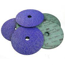 3m1182c Ceramic Fiber Sanding Discs, 5-inch and 7-inch, Steel Paper, Cross-hole and Round-hole, for Stainless Steel Polishing and Grinding thumbnail-3