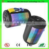 New Mold With Cheap Price LED Light Change 1800mah Small LED Speaker Bluetooth