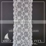 Hot Design Gathered Afican Net Lace