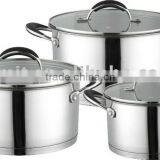 6pcs Stainless Steel Cookware Set