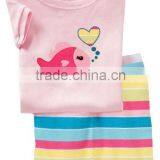 Cute Children PajamasFish Printed Short Sleeve Cotton Pajamas thumbnail-1