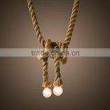 Energy Saving Vintage Hemp Industry Pendant Light thumbnail-1