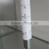 Luxurious PE Cosmetic Pump Tube With Aluminium Airless Pump for BB Cream