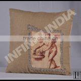 Vintage Wholesale Cotton Canvas Cushion, Vintage Cushion thumbnail-1