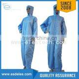 Antistatic ESD Clean Room Polyester Clothing Overcoat Smock Lab Coat Uniform Workwear Suit thumbnail-4