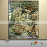 100% Wool Yarn Handmade Tapestry thumbnail-1