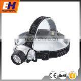 Hot Sell 7 LED Head Lamp, Function of 3 LED-7 LED, Comfortable Head Strap