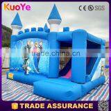 Factory Price Frozen Printing Kids Play House Bounce Slide Inflatable With EN14960 thumbnail-3