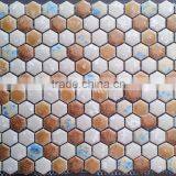 Nice Design Blue White Hexagon Mosaic Kiln thumbnail-5