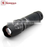 GOREAD Y16 T6 flashlight focusable high bright rechargeable 18650 torch light