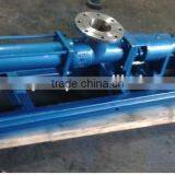 Stainless steel single screw pump/mud pump/slurry pump