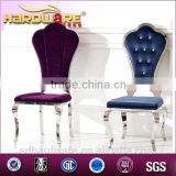 Stainless Steel With Fabric to Upholster Dining Room Chair thumbnail-2