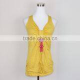 Pure Color Vest for Women Stringer Vest Tank Tops thumbnail-4