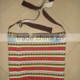 Knitting Bag With Pig and Red Stripe thumbnail-1