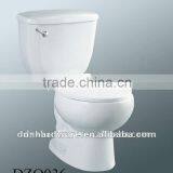 DZO036 High Quality Two Piece Ceramic Sanitary Ware