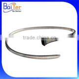 Custom Hand Stamped 925 Sterling Silver Horseshoe Nail Bangle Bracelet/Horse Shoe Nail Cuff Bangle Bracelet Wholesale thumbnail-1