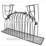 Black Iron Wire Dedicated Transport Bath Pets Cat Safe Gird Separation Cage thumbnail-1