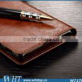 New Products Crazy Horse Skin Leather Wallet Case for Sony Xperia Z5 thumbnail-3