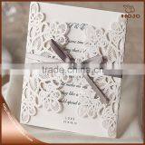 Wedding Card White Lace Style Hot Sale thumbnail-1