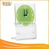 Manufactuing Acrylic Wall Clock Stand With Diffterent Shape/ Color