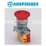 22mm IP65 Waterproof Illuminated Mushroom Head Momentary Push Button Switch LED/Neon (LXE22)