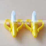 Babymatee FDA Soft Funny Baby Teether Toy , Silicone Baby Toothbrush Teether thumbnail-4