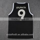 Polyester mesh sublimation printing basketball jersey latest design best custom basketball jersey