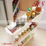 Folding Removable Plastic Corner Storage Shelf Rack Storage With Handel thumbnail-3