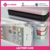 for apple iphone4 leather mobile phone covers