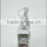 500ml Glass Decal or Coloured Cooking Oil Bottle With Metal Lid thumbnail-3