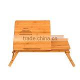 2015 New Hot Bamboo Folding Computer Desk for Bed Use thumbnail-3