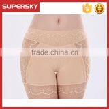 K-961 Lace Trim Women Safety Slim Elastic Short Legging Girl Underwear Short Lace Leggings thumbnail-3