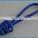 Custom Design Braided Handmade Cobra Weaving Paracord Zipper Puller Fist Knot Paracord Zipper Puller thumbnail-5