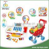 Electronic Cash Register Supermarket Shopping Trolley Cash Register Bank Kids thumbnail-1