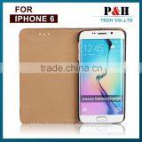 Flip Genuine Leather Case for Iphone 6 Plus,for Iphone 6 Flip Leather Cover Case thumbnail-2