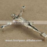 Small Jesus Crucifix for Small Olive Wood Crosses thumbnail-2
